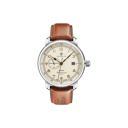 ZEPPELIN Автоматический механический механизм Мужские часы 40mm*40mm*12mm Мать жемчуга Цвет