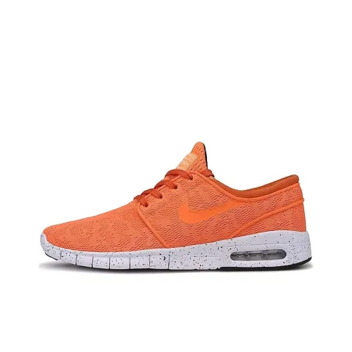 Nike SB Air Max Stefan Janoski 2 Амортизация Износостойкий Низкий Топ Повседневная Обувь Женская Апельсин
