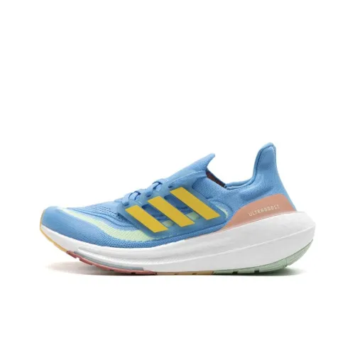 Adidas Ultraboost Light Беговые кроссовки Низкий топ Синий Красный Унисекс