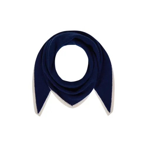 JOHNSTONS OF ELGIN Вязаные шарфы Женские Синий
