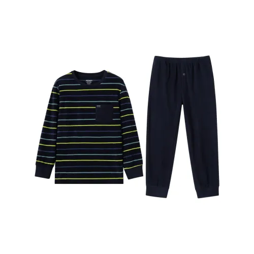 JOCKEY Pajama Set Men's Stripes with Print