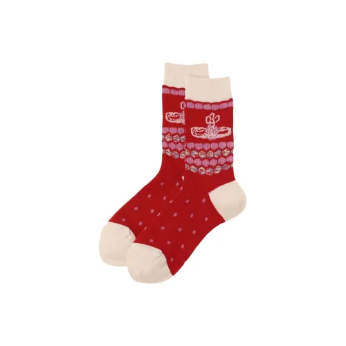 Vivienne Westwood Red Женские носки MID до икры