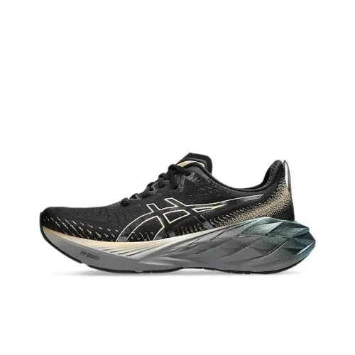 Asics Novablast 4 Беговые кроссовки Низкий топ Черный Коричневый Мужской