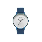 Белый циферблат, синий ремень - Vortex