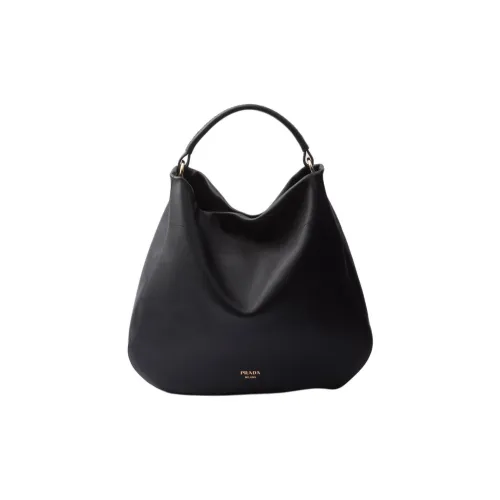 PRADA Кожа Сумка Сумка через плечо Большая Женская Черная