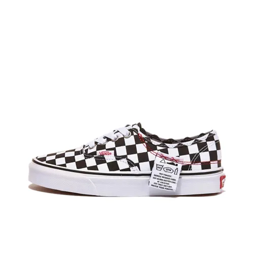 VANS Authentic Series Hc Low Топ Скейтборд Кроссовки Унисекс Черный Белый