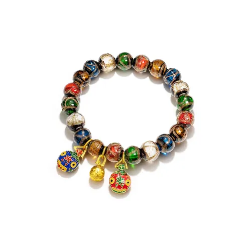 SUIYUEJINGHAO Цветное стекло Нефритовые браслеты Унисекс