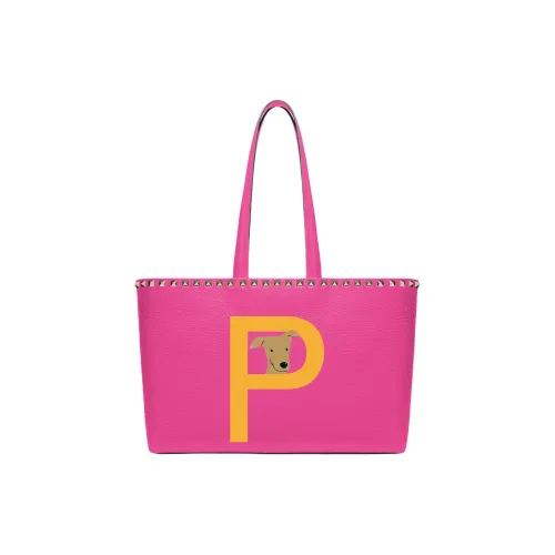 Valentino Garavani Rockstud Коровья кожа крупнозернистая Тот сумка сумка для покупок сумка через плечо ручная сумка