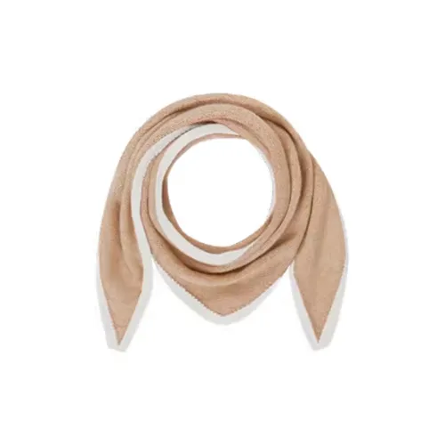 JOHNSTONS OF ELGIN Вязаные шарфы Женские CAMEL