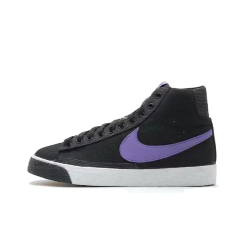 nike Blazer 73 Противоскользящие амортизаторы с устойчивостью к истиранию MID Топ Скейтборд Кроссовки Женские
