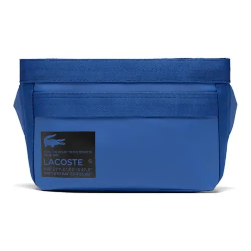 Сумки через плечо LACOSTE Collaboration, синие, мужские