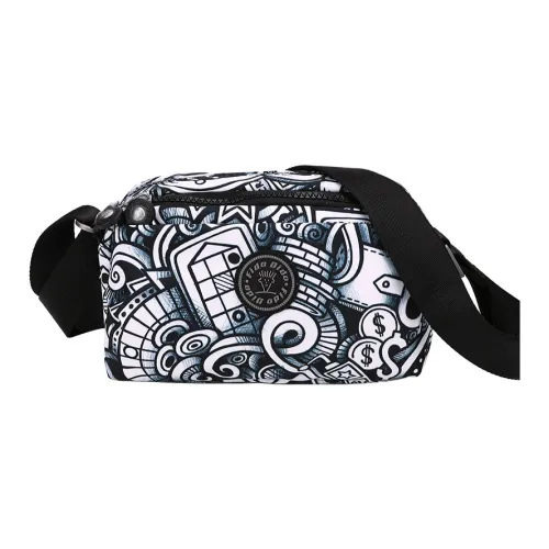 FIDO DIDO Сумка через плечо из ткани женская