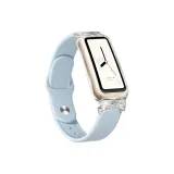 Циан Синий-Обратная Застежка Кремниевый Ремешок