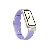 Сиреневый - Обратная пряжка, силиконовый ремешок