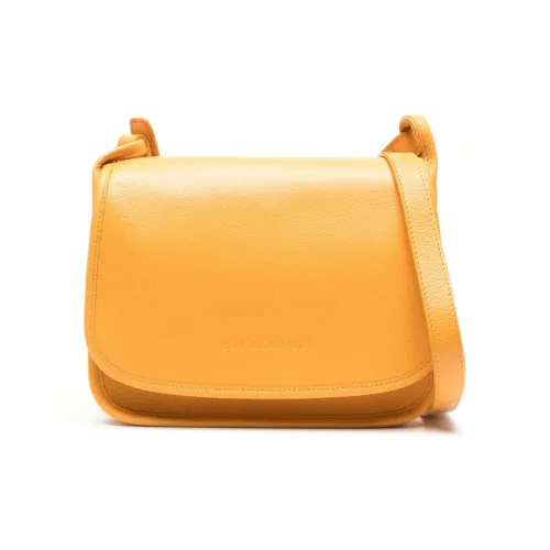 LONGCHAMP Le Foulonné Коровья кожа Сумка через плечо Маленькая Женская Абрикосовая