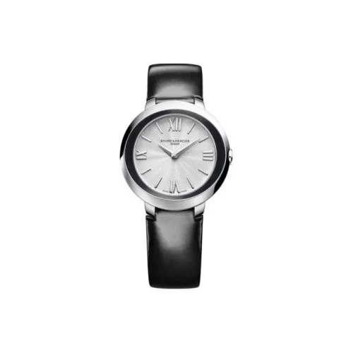 Baume Mercier Approximate Collection Кварцевый механизм Женские часы 30 мм Серебристый циферблат