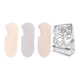 3-Пачка (Розовый + Светло-серый + Хаки) + Сумка для покупок