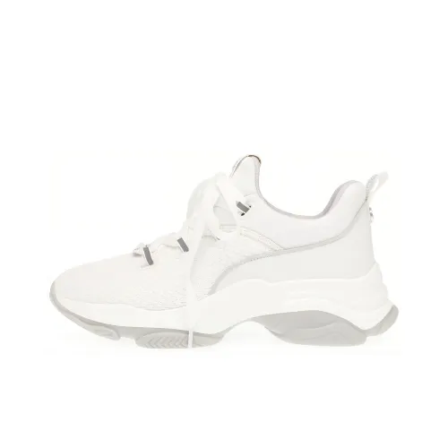 STEVE MADDEN MID Топ Толстая подошва Кроссовки Женские Белые