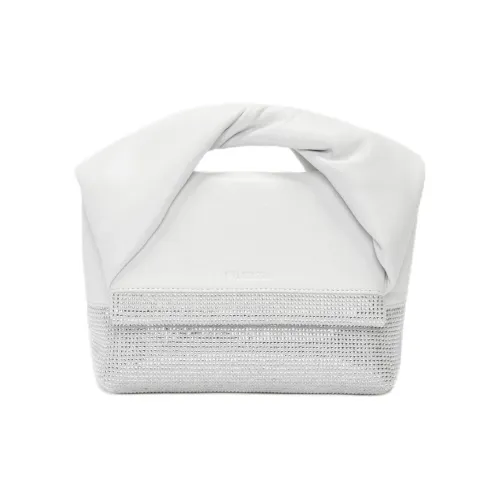 JW Anderson Full с рельефом овечья кожа сумка через плечо маленькая сумка женский белый