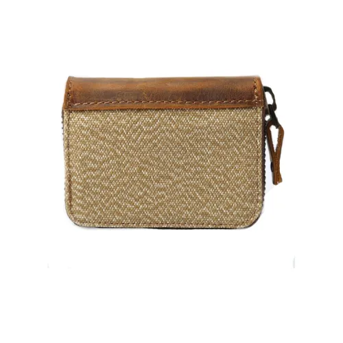 FAVOR Кожа "Сумасшедшая лошадь" Коровья кожа Держатель для визитных карточек Чехол для визитных карточек Маленький Унисекс Хаки Армейский зеленый