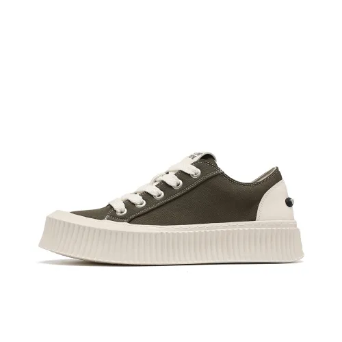 TRUMPPIPE Устойчивые к истиранию визуально увеличивающие рост низкие кроссовки для скейтбординга мужские зеленые