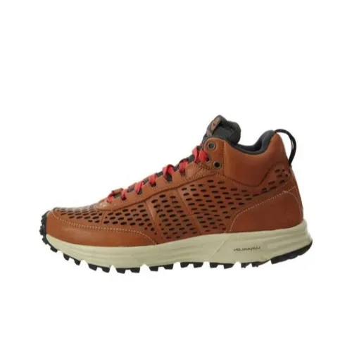 nike Lunar LDV SNEAKER Boot Prm QS Амортизация Износостойкий MID Топ Уличная обувь Унисекс Коричневый