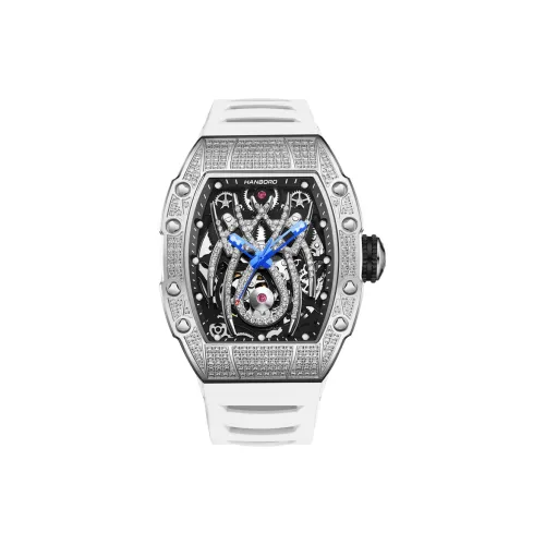 HANBORO Автоматический Механический Механизм Часы Мужские Золото Циферблат HBR922,2