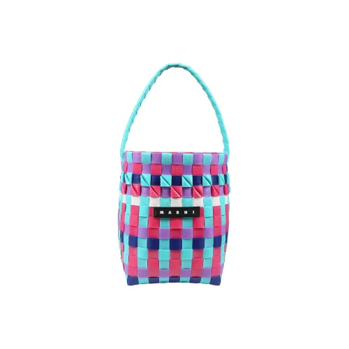 MARNI Полипропиленовая PP Сумка на одно плечо для детей светло-синий фиолетовый и розовый