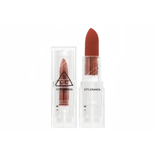 3CE Акриловый Прозрачный Чехол Помады Матовый Естественный Тон Легко Смесь