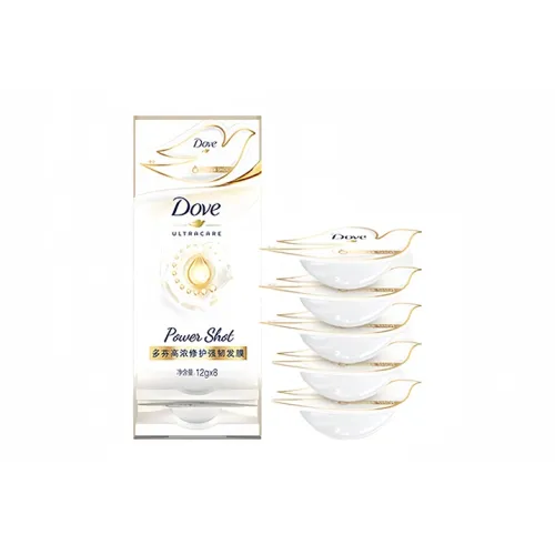 DOVE Высокая концентрация Восстанавливающий Сильный Устойчивость DOVE Bullet Маска для волос 12г*8