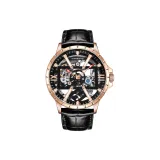 HBR910-Розовый корпус, черный ремешок