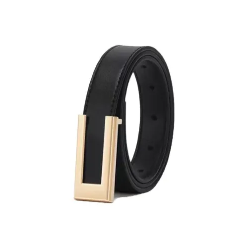 AUGTARLION French Vintage Пряжка Юбка Аксессуары Металлическая пряжка Кожаные ремни Женские Черный коричневый Ширина 2,4CM