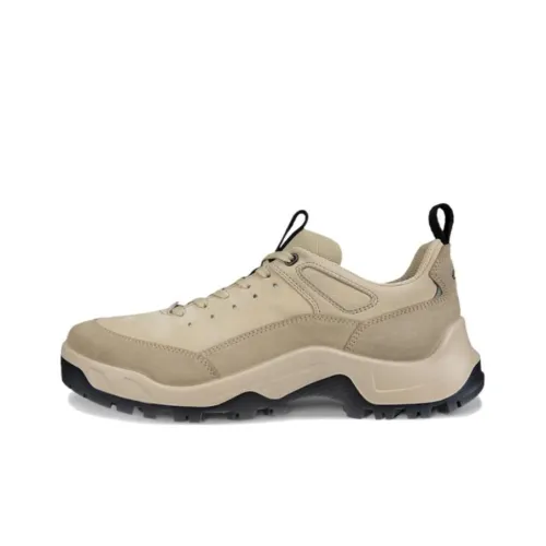 Ecco Off ROAD Series Slip-resistant и дышащий низкий топ походная обувь мужская песочного цвета