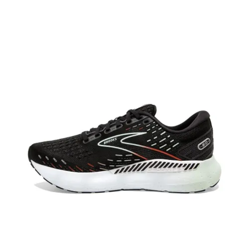 Brooks Glycerin GTS Амортизаторы Slip-resistant Низкий топ Беговые кроссовки Женские Черный
