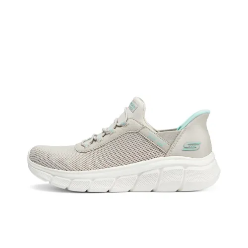 Skechers Износостойкие Дышащие MID Беговые кроссовки Женские Тауповые