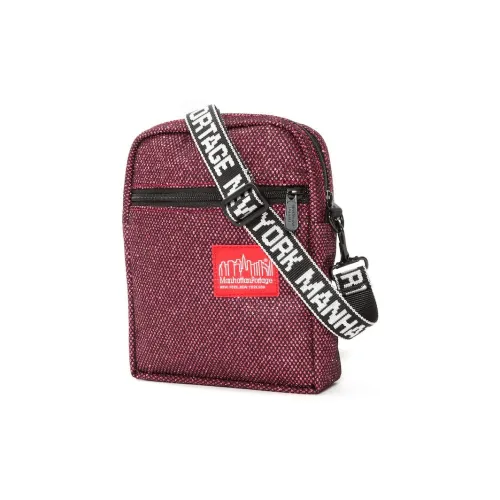 Manhattan Portage Хлопок с Полиэстером Сумка через плечо Сумка на плечо Унисекс Красная