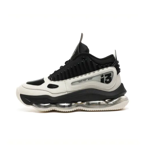 IVERSON Баскетбольные кроссовки High Top Овсяный Бежевый Черный Унисекс