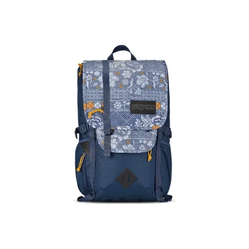 JanSport Ткань Рюкзак Средний Унисекс Приключение Команда Цветочный Дизайн