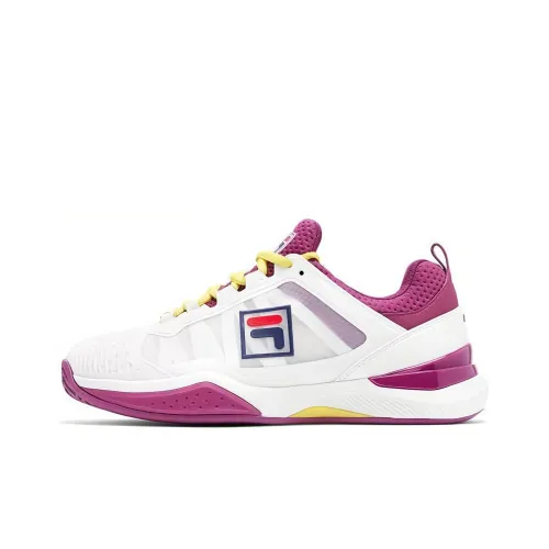FILA SPEED SERVE Energized Амортизация Износостойкие Низкие Кроссовки для Тениса Женские Розовые