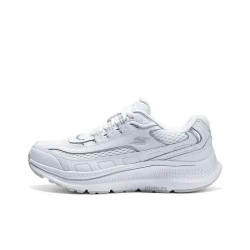 Skechers Go Run Consistent 2,0 Беговые кроссовки Низкий верх Белый/Серебряный Женские