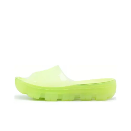 UGG Jella Прозрачный Стильный Сандалии Женские Желтый Зеленый