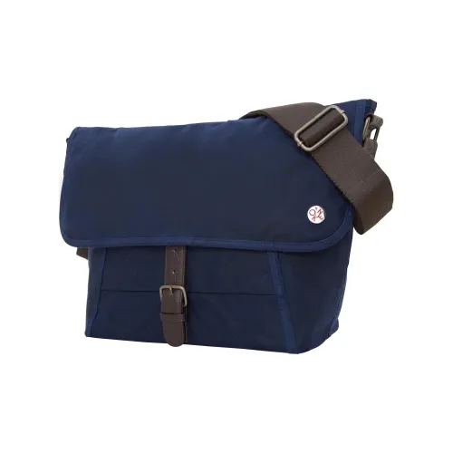 Manhattan Portage Сумка через плечо из холста с обработкой парафином унисекс синий