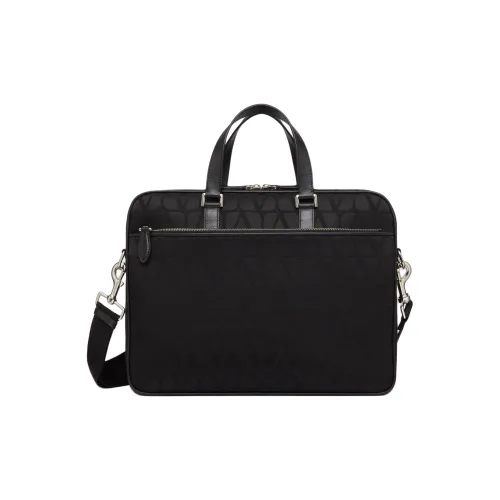 Valentino Телячья кожа Детали Доска Сумка через плечо Сумка Мужская Черная