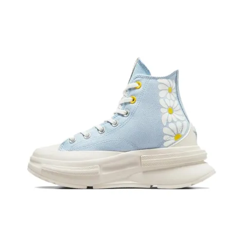 Конверс Run Star Legacy High-Top Sneakers Синий/Желтый Унисекс