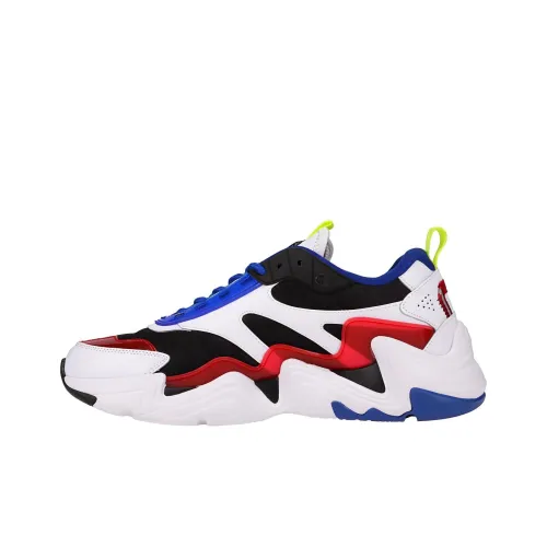 Champion Hyper C Flood Амортизация Износостойкий Низкий Топ Повседневная Обувь Мужская Красный Синий