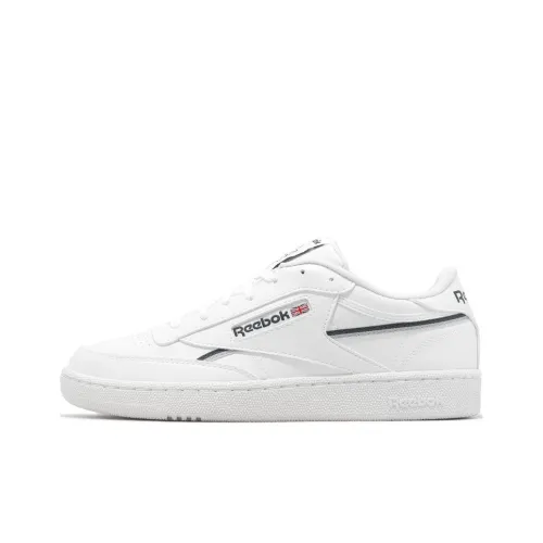Reebok Club C Series Low Топ Скейтборд Кроссовки Мужские Белые