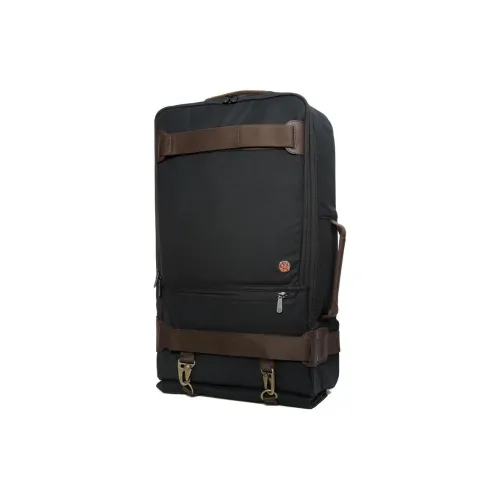 Manhattan Portage Парафин Обработанный Холст Рюкзак Унисекс Черный