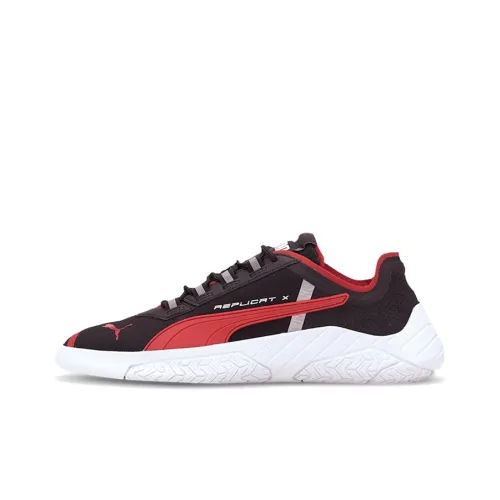 PUMA Replicat X Scuderia Ferrari Низкий Топ Casual Мужской Черный Красный