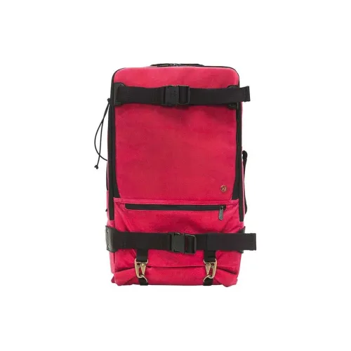 Manhattan Portage Парафин Обработанный Холст Рюкзак Унисекс Красный