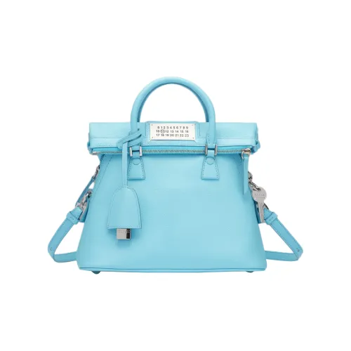 Maison Margiela 5AC Козья кожа Портативная Сумка через плечо Сумка на плечо Мини Унисекс Синий